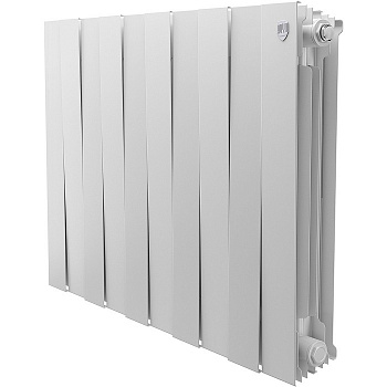Биметаллический радиатор ROYAL THERMO Pianoforte 500/BiancoTraffico- 10 секции