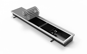 Конвектор Vitron с естественной конвекцией без вентилятора (глубина 75мм, ширина 260мм, длина 2600мм
